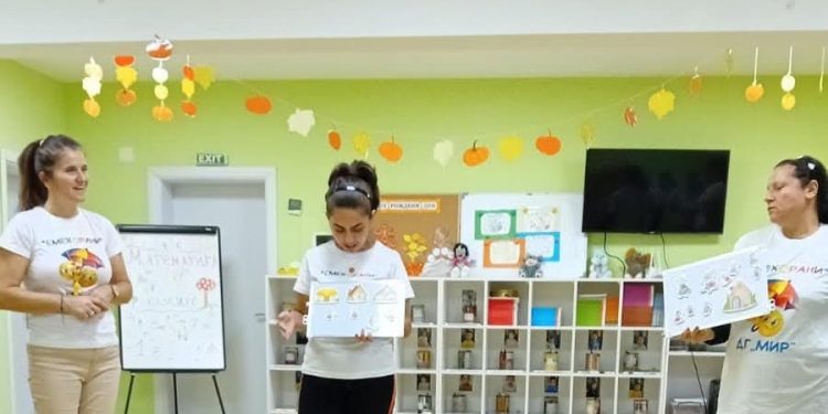 Родители и деца учат математика чрез приказки